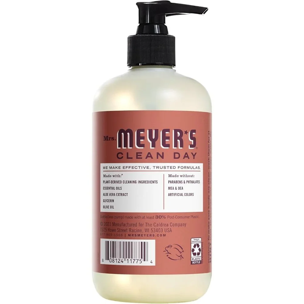 CLEAN DAY Fall Leaves Hand Soap - Moisturizing, 12.5 oz Cruelty-Free Formula